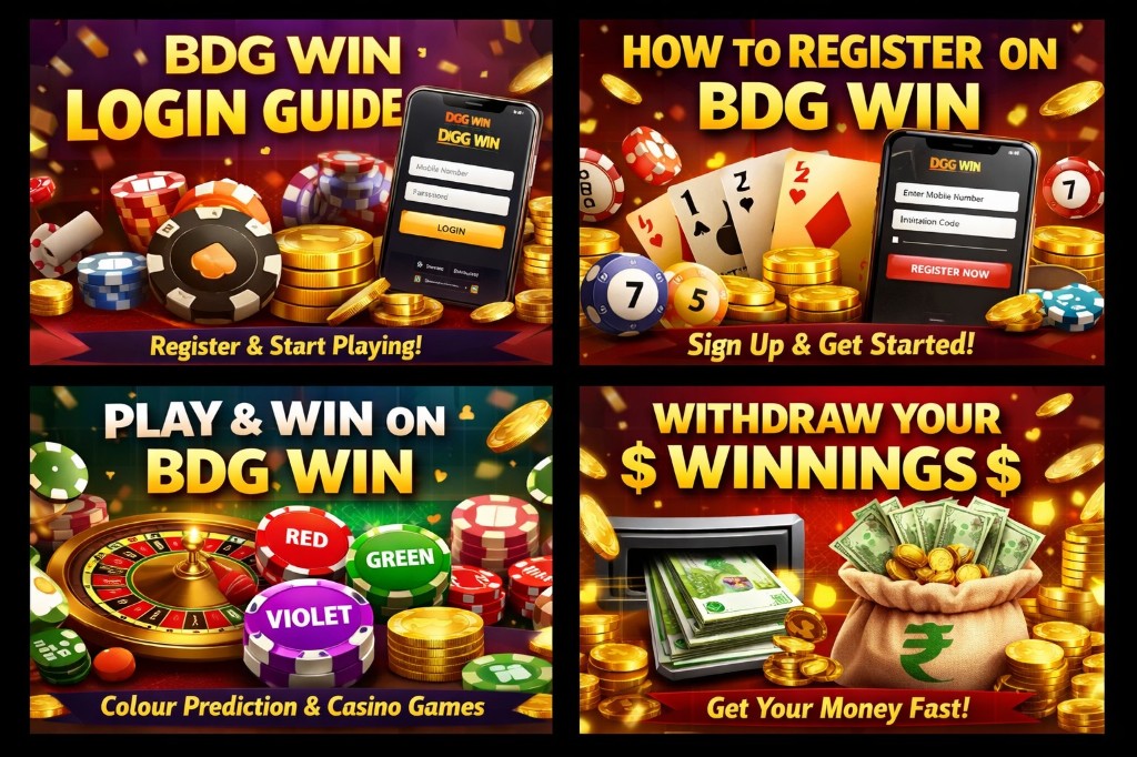 BDG Win Login, Register, Play & Withdraw Guide